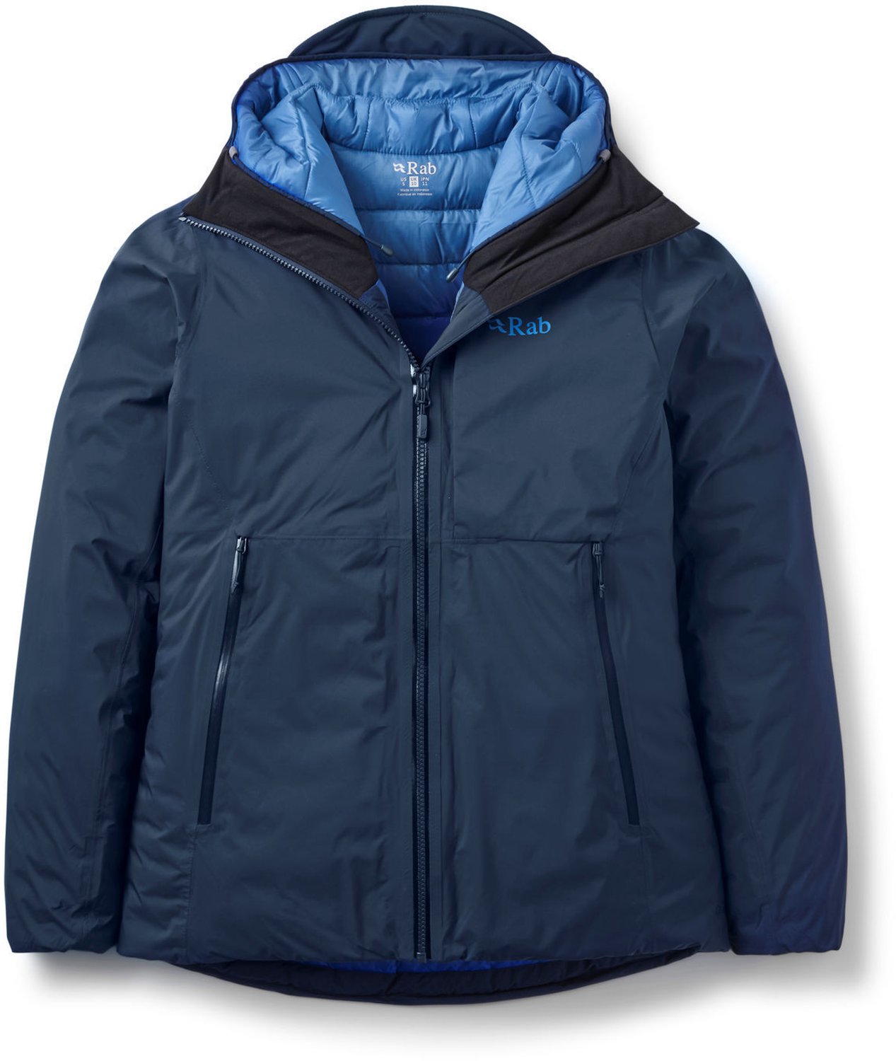 Rab Microlight Shield Jacket Wmns – Wintersport Jassen Winterjassen Blauw