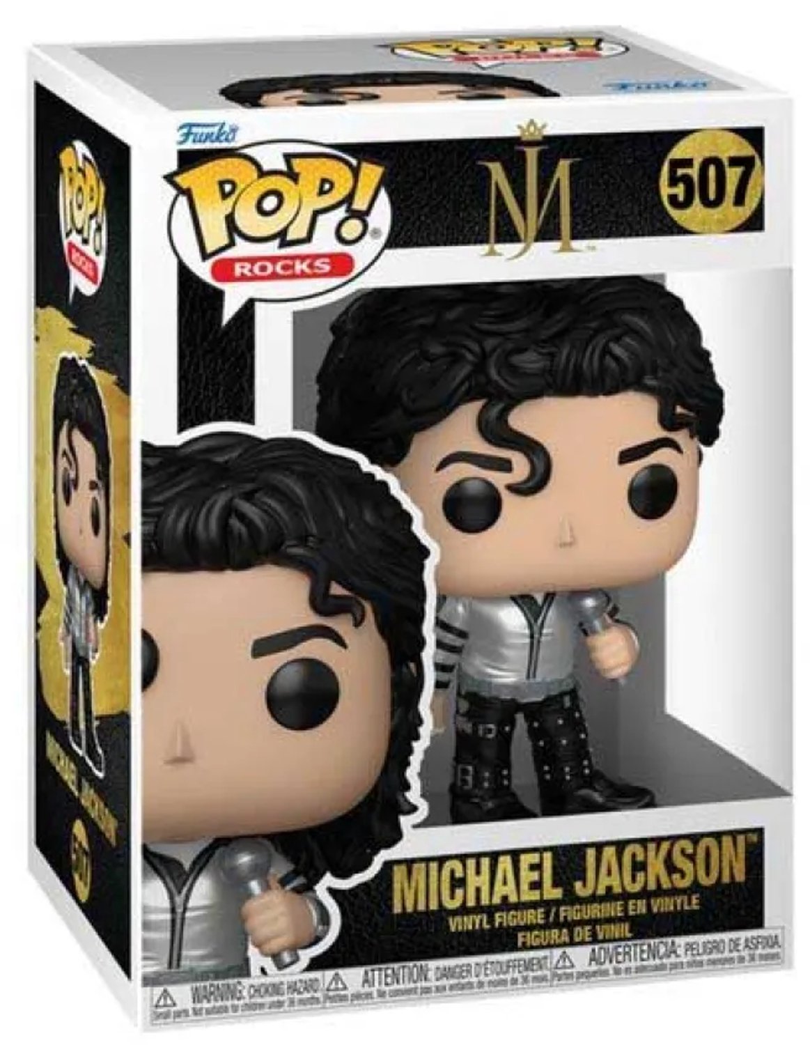 Pop Rocks: Michael Jackson (Metallic) Funko Pop #507 — cadeau in Spellen & Speelgoed - foto 3