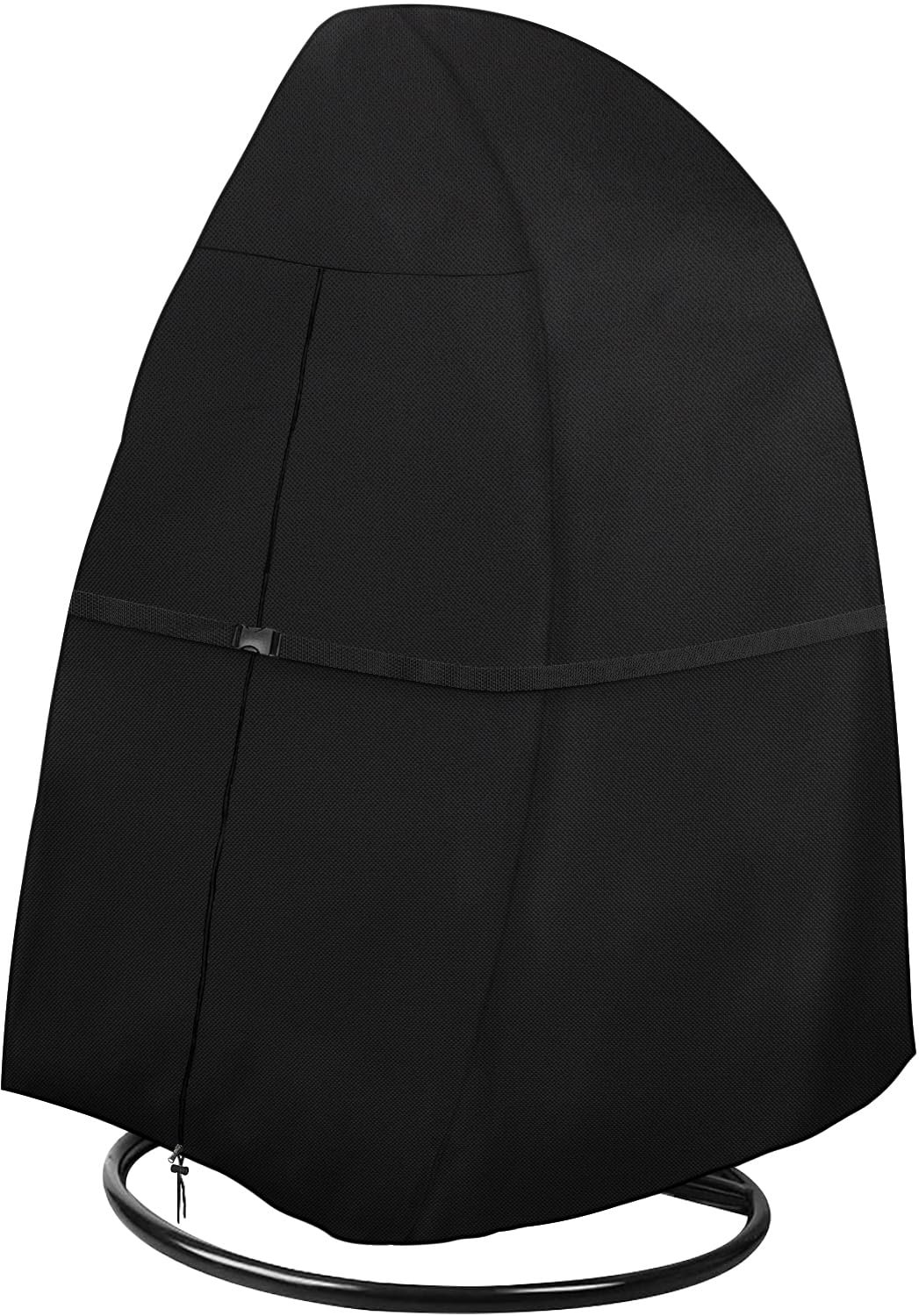 Famanu - Hangstoel hoes - Bescherming tegen regen en vuil - Waterdicht polyester - Grijs 1 stuk