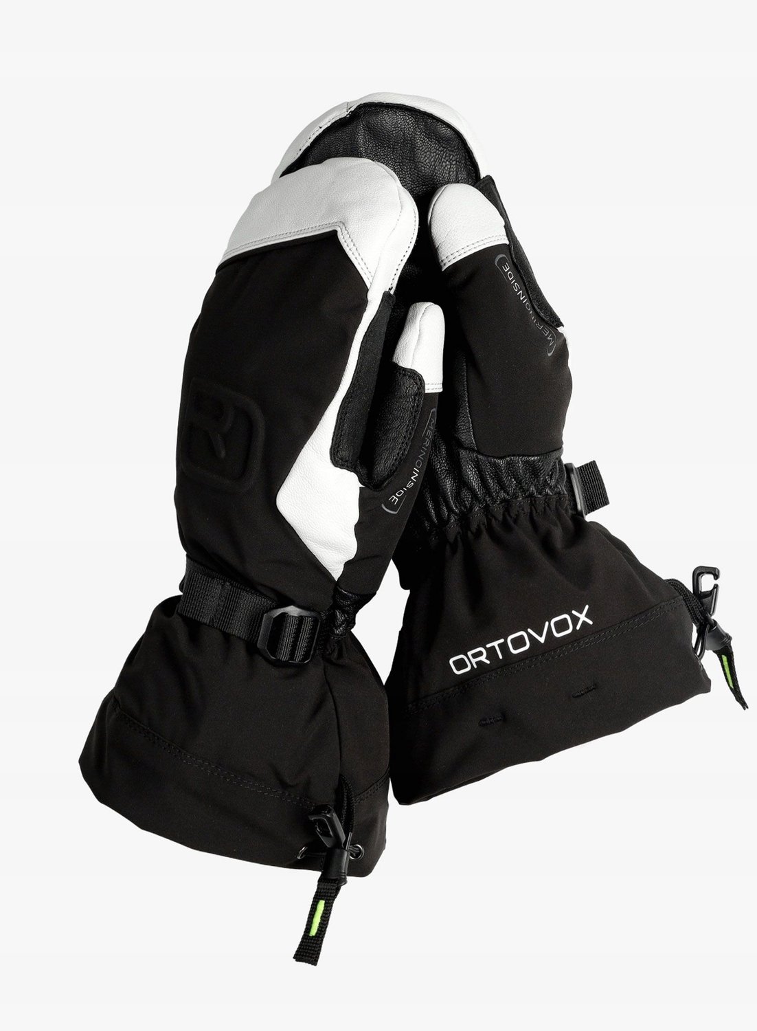 Ortovox Merino Freeride Mitten Zwarte Herenwanten