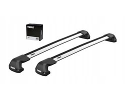 Merkloos Dakdragersysteem Fixpoint Edge 7207 - Zilver