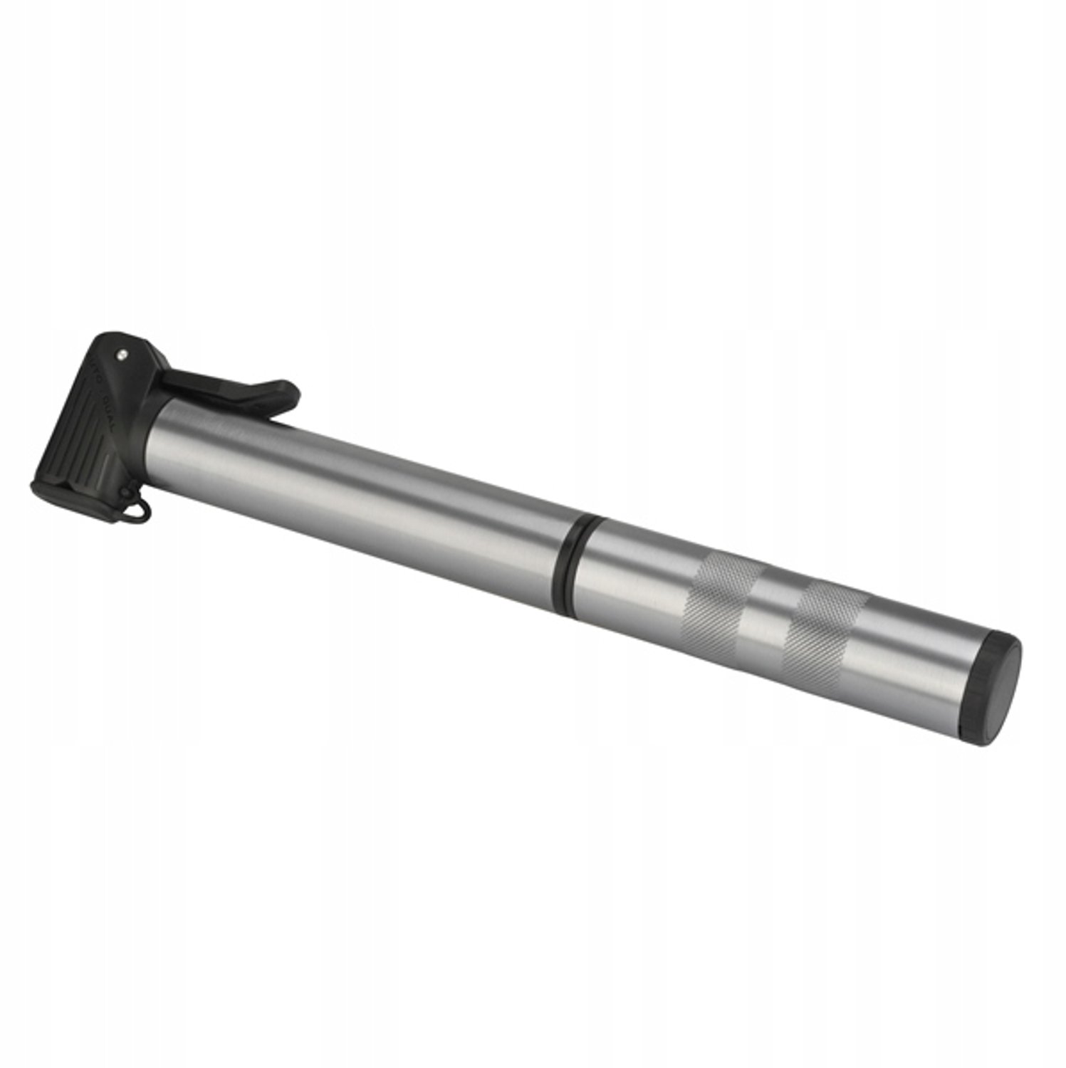Profex Mini Fietspomp met Reparatiekit - Aluminium - Grijs