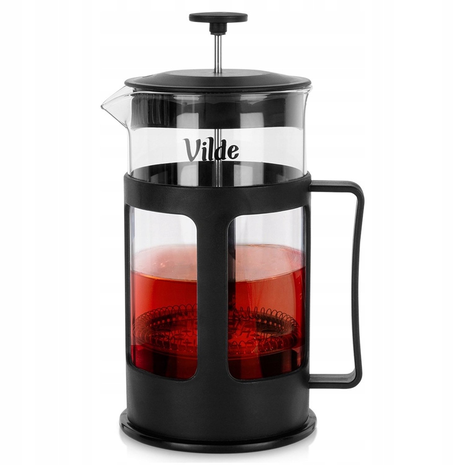 Glazen French Press met RVS Plunger - 1L