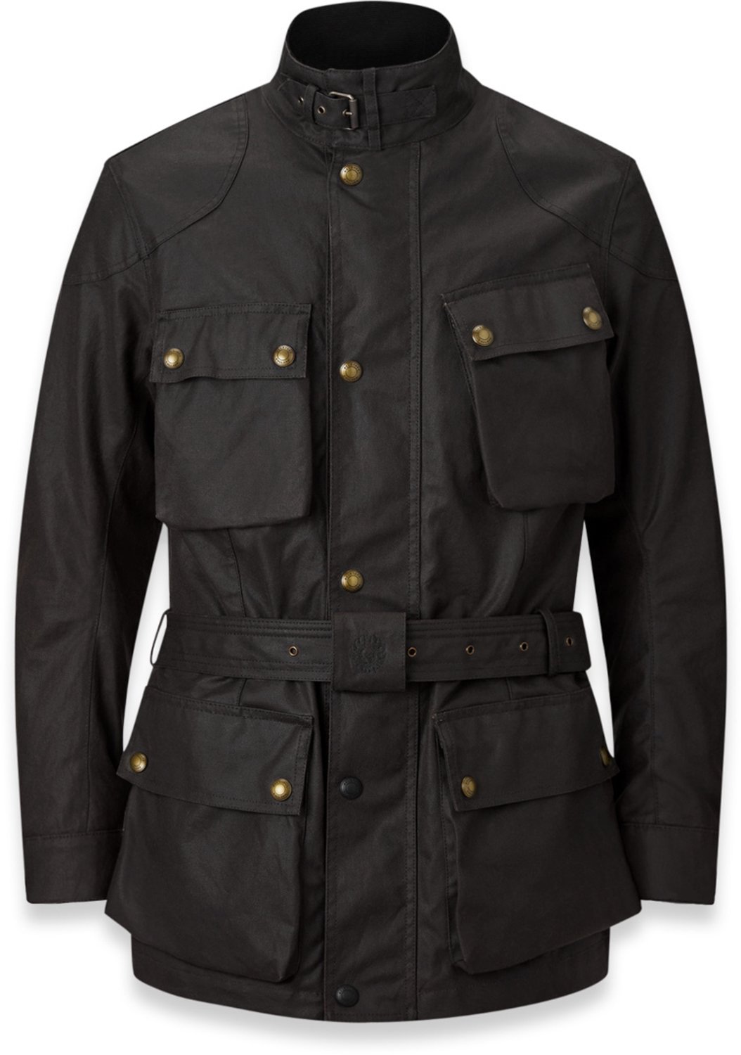 Belstaff Trialmaster Zwarte Gewaxte Jas - Jas