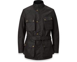 Belstaff Trialmaster Zwarte Gewaxte Jas - Jas