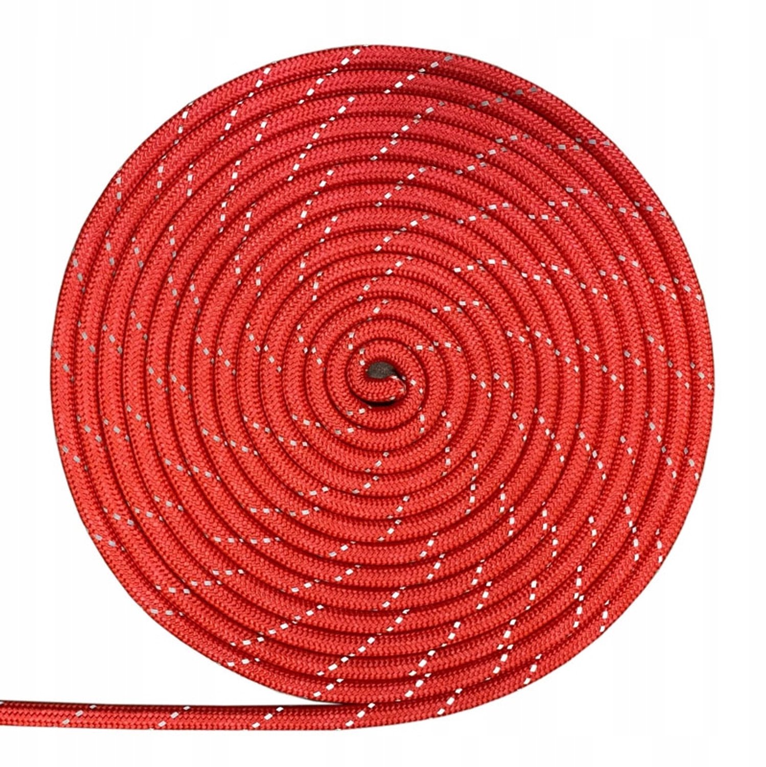 Reflecterende Scheepstros 8mm Rood - Merkloos
