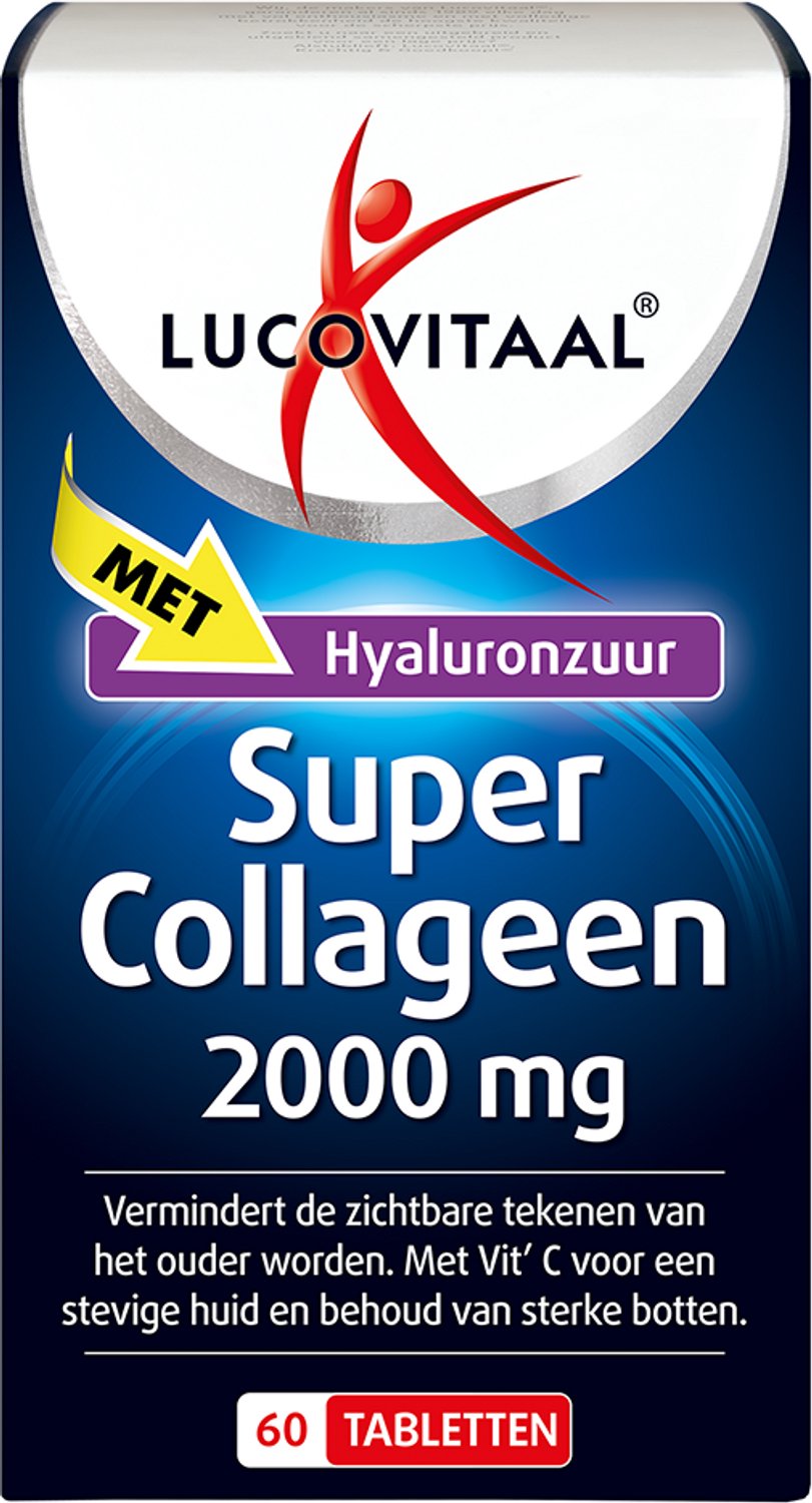 Bol.com Lucovitaal Super Collageen 2000 mg 60 tabletten aanbieding