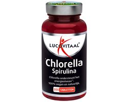 Lucovitaal Chlorella Spirulina 1200/300 formule 200 tabletten