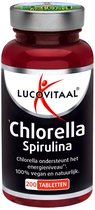 Lucovitaal Chlorella Spirulina 1200/300 formule 200 tabletten