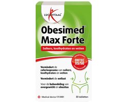 Lucovitaal Lucovitaal Obesimed Max Forte 30 tabletten - 30 stuks