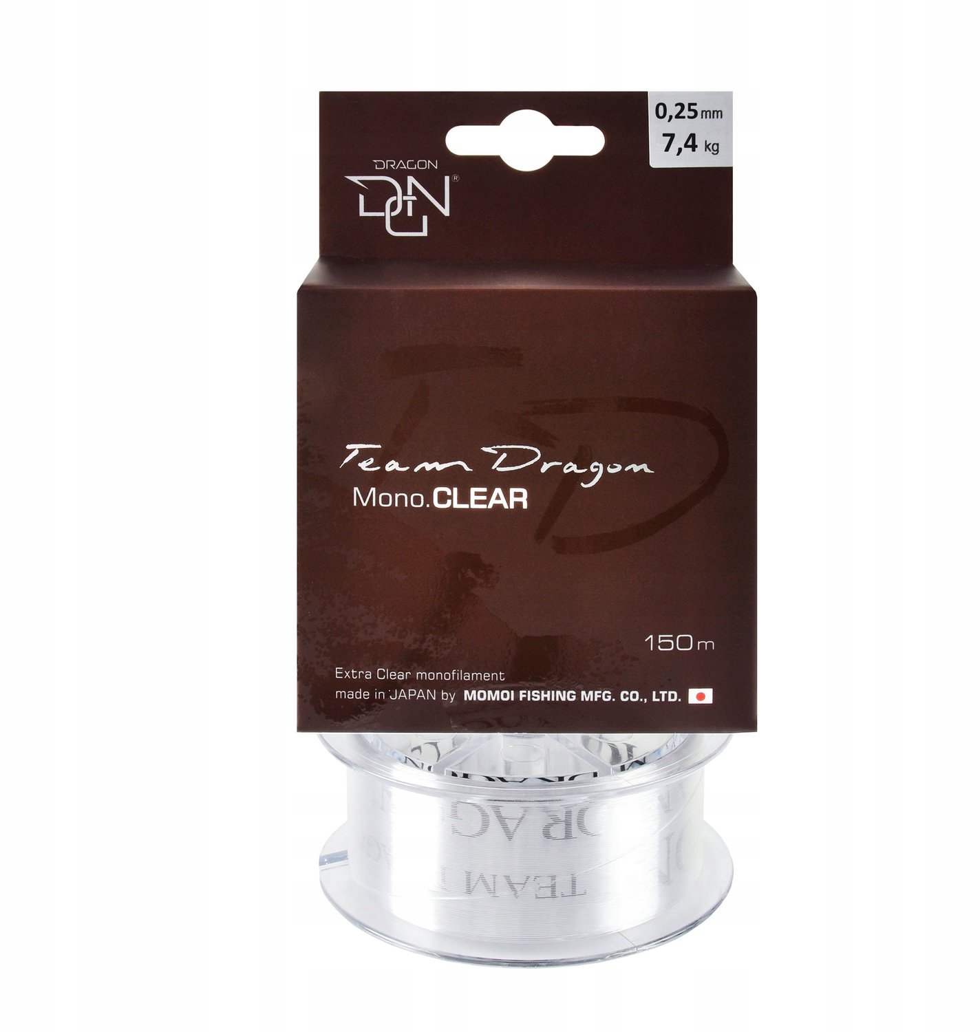 Team.DRAGON Mono.CLEAR Vislijn Momoi 0.25mm 7.40kg 150m