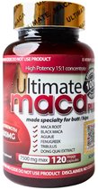 Ultimate Maca Capsules - 120 vegetarisch capsules - 7500 mg