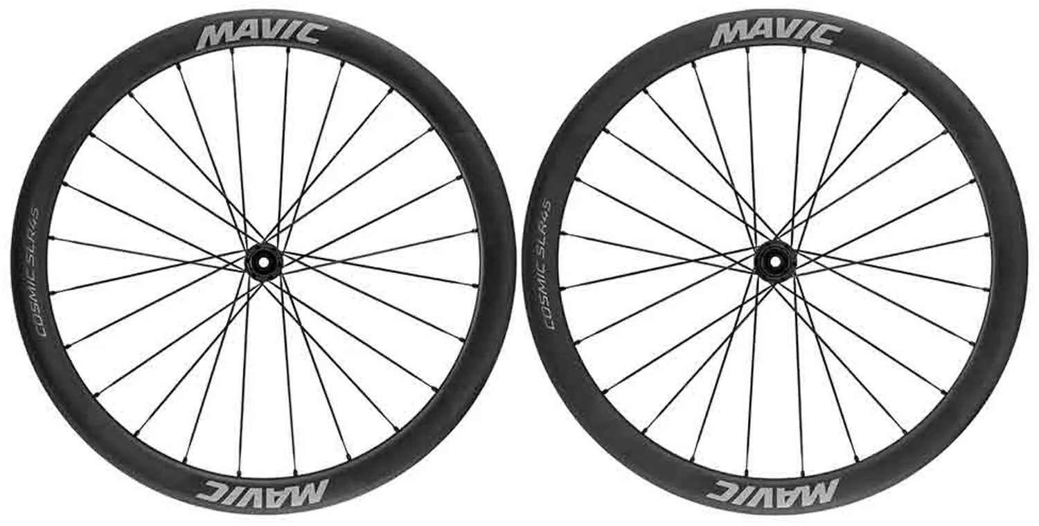 Mavic Cosmic Slr 45 Cl Disc Tubeless Wielset Zilver 12 x 100/12 x 142 mm / Shimano/Sram HG