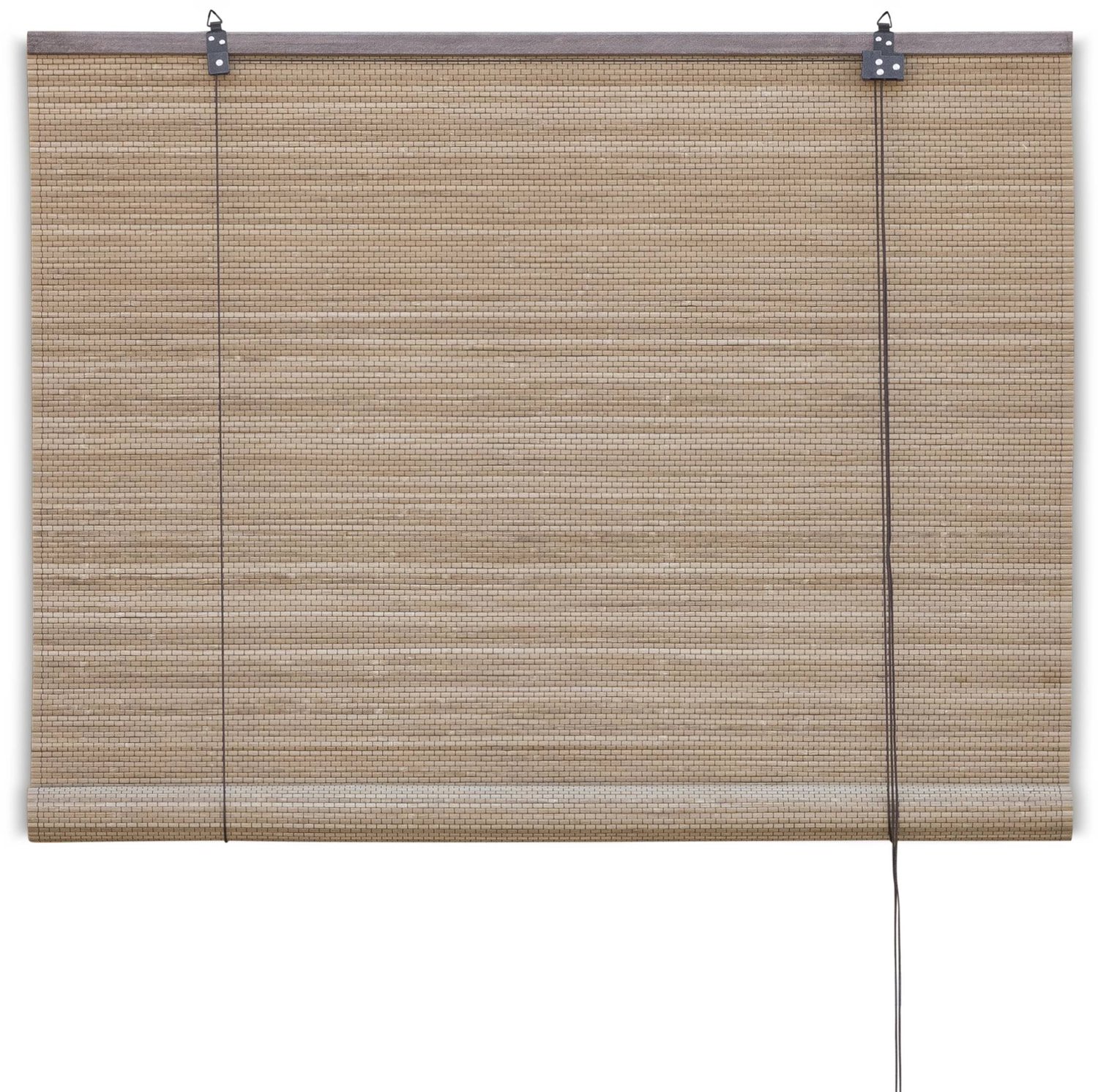 Bamelle Bamboe rolgordijn Zoë – Bruin – 80x220 cm – Bamelle - Natuurlijk & stijlvol raamdecoratie – Lichtdoorlatende zonwering – Eenvoudige & snelle montage