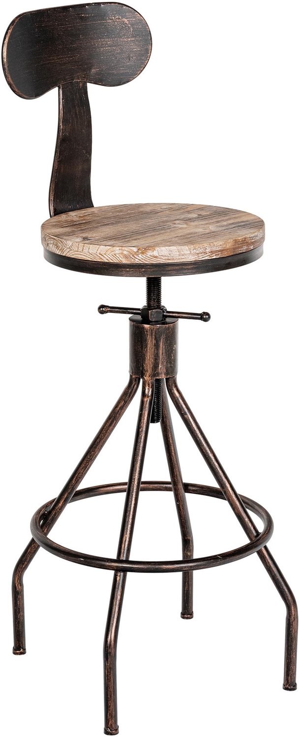 Luxe Comfort Torino 0227 barkruk - brons bronzen