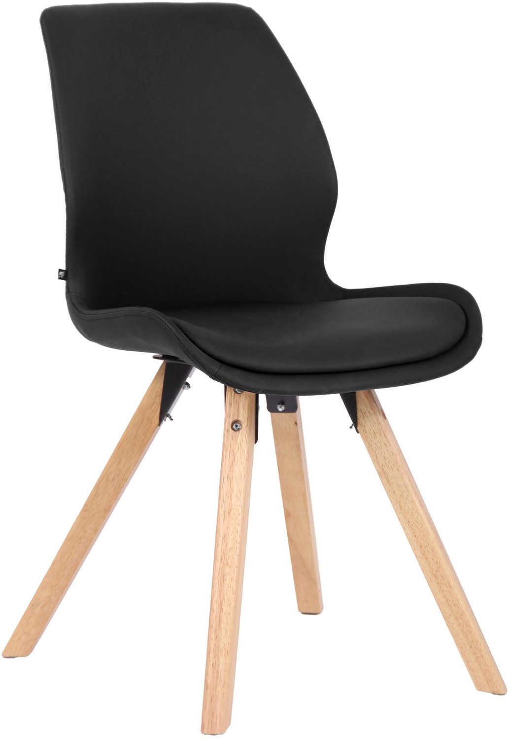 Luxe Comfort Verona 0060 stoel - kunstleer - zwart Kunstleer/zwart