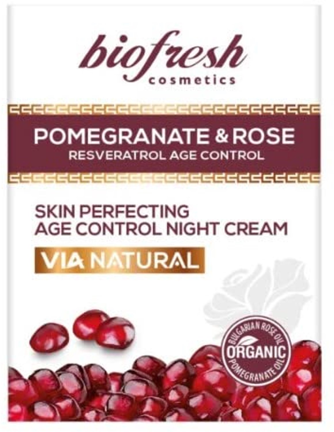 Biofresh - Nacht creme 50 ml Pomegranate & Rose