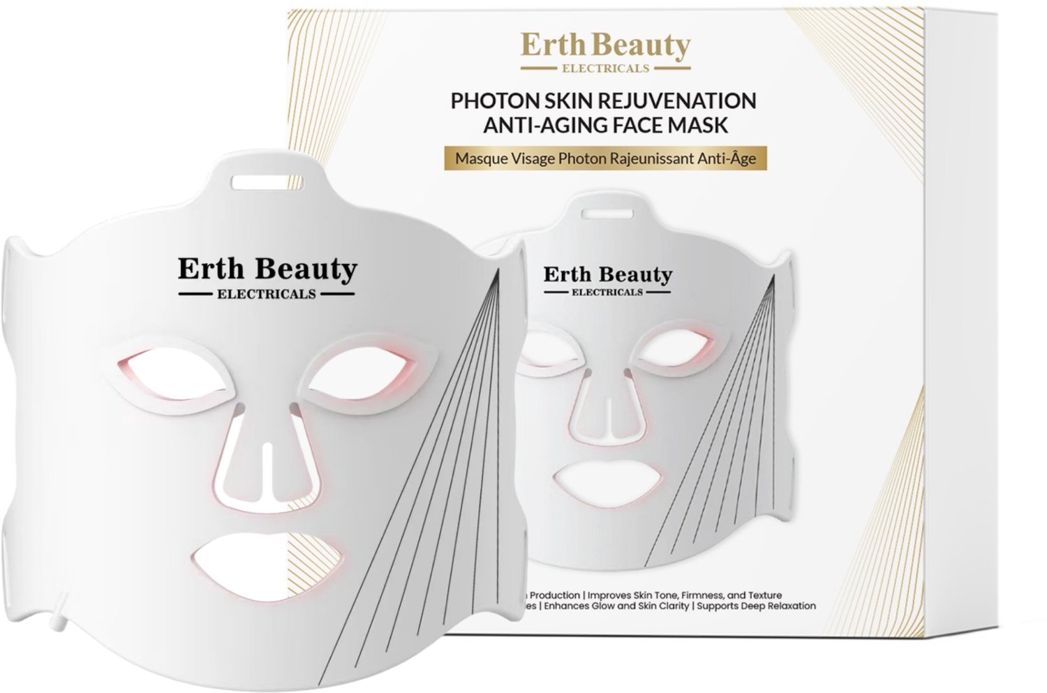 ErthSkin London Fototherapie Anti-Aging Gezichtsmasker