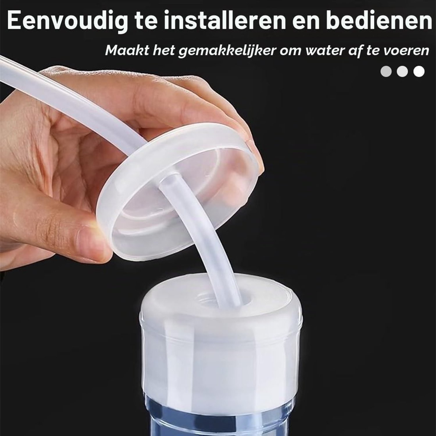 Flexibele Voedselveilige Siliconen Slang voor Water en Lucht, Transparant, 6mm ID x 8mm OD, 2 meter Lang