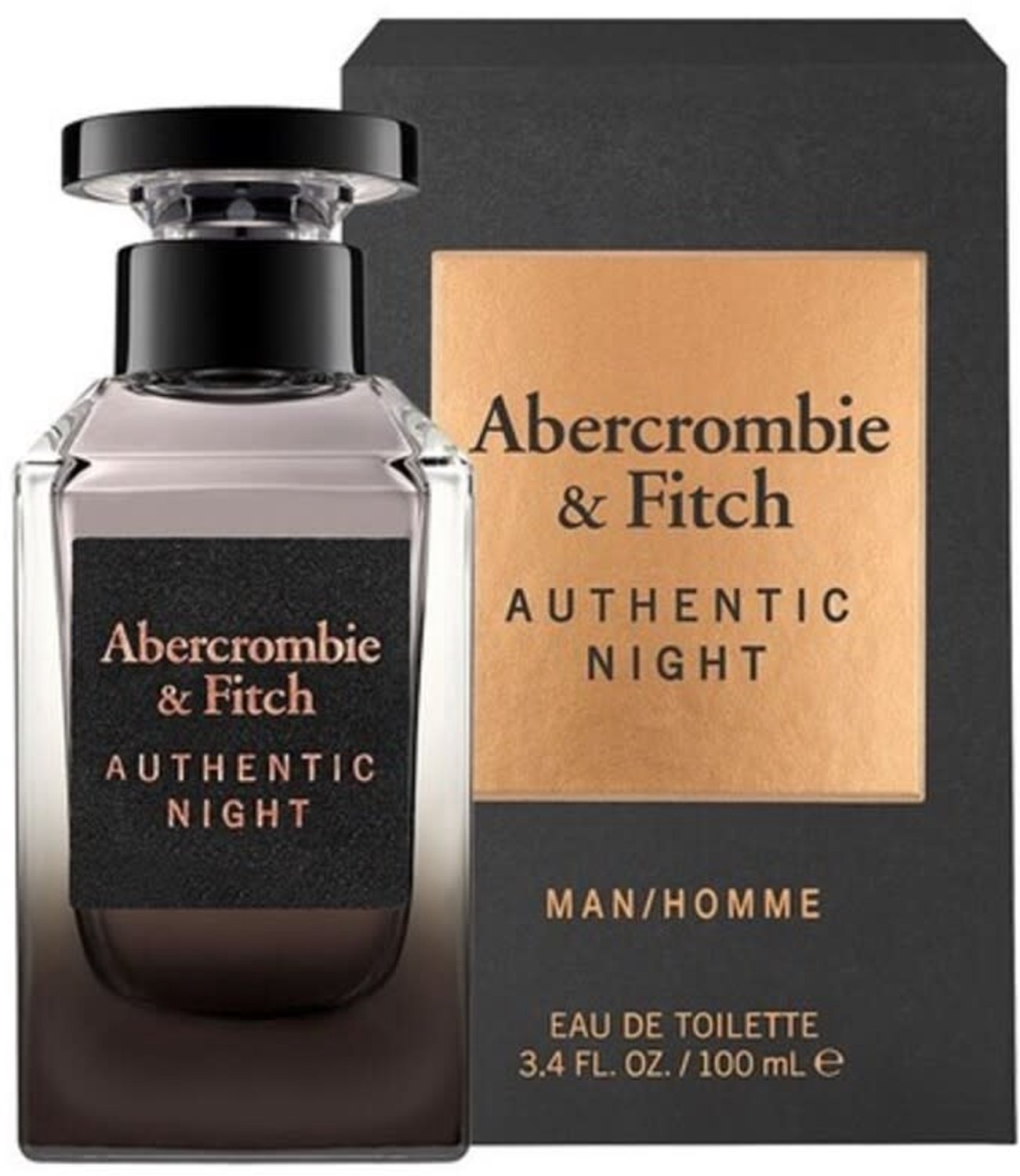 Abercrombie & Fitch Authentic Night Eau de Toilette 100ml Spray