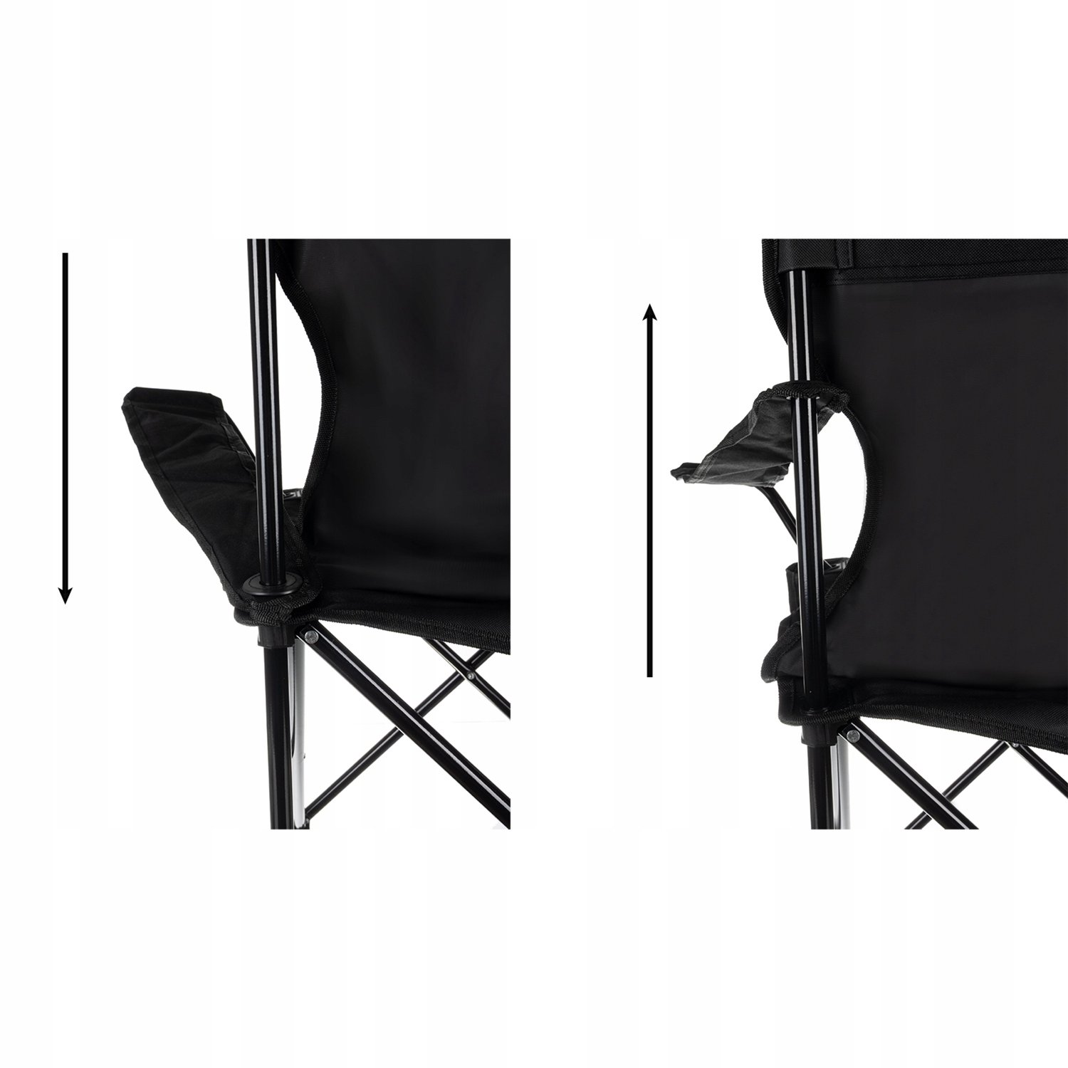 2x Opvouwbare Visstoel met Tafel - Comfortabel Kamperen & Vissen