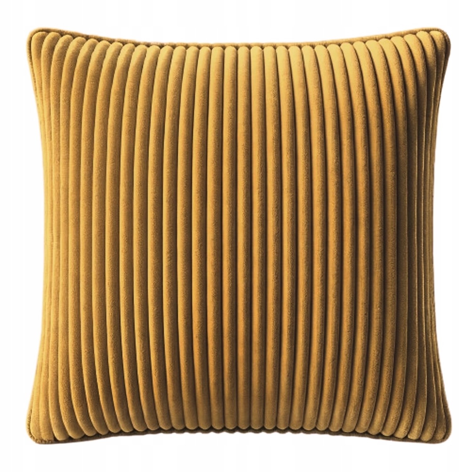 MMO-EURO Martyna Opiełka Decoratieve Kussenhoes 100x40 cm - Zacht Velours Corduroy Mosterdgeel
