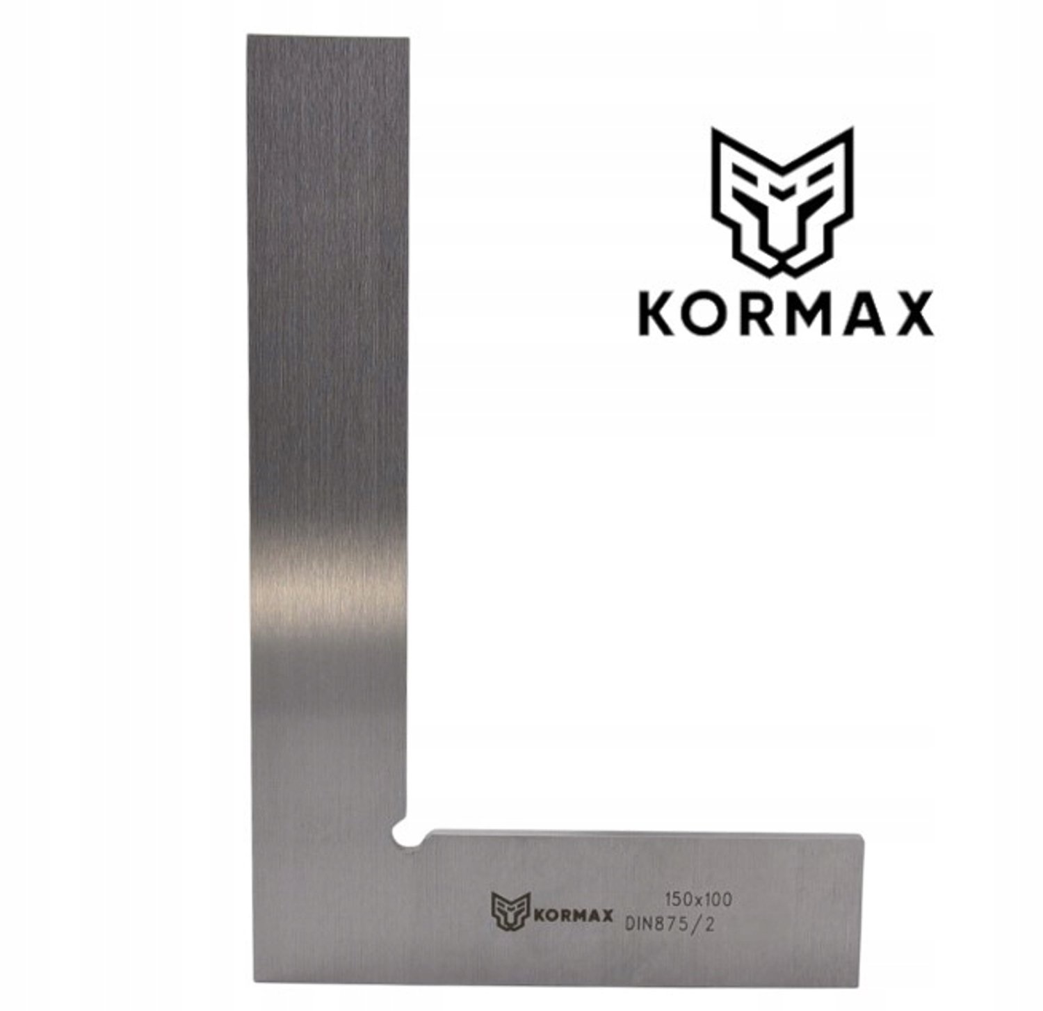 Kormax Stalen Hoek 150x100mm 90° - Precisie voor Werkplaats