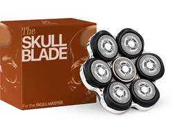 Brothers in Style® Magnetische Scheerkop - Zwart – Vervangbaar – 7 Bladen – Geschikt voor Skull Master Pro 8-in-1