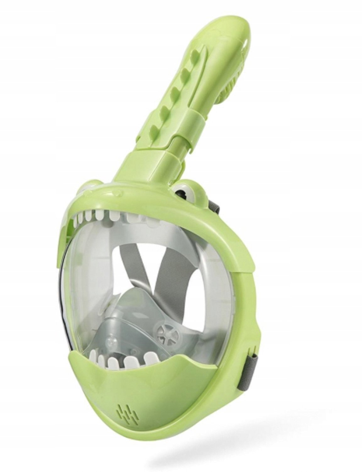 Kinder snorkelmasker Volledig Gezicht - Groene Dino