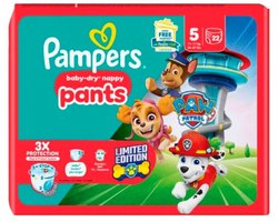 Pampers Baby Dry Luierbroekjes Paw Patrol Maat 5 (11-17kg) 22 stuks
