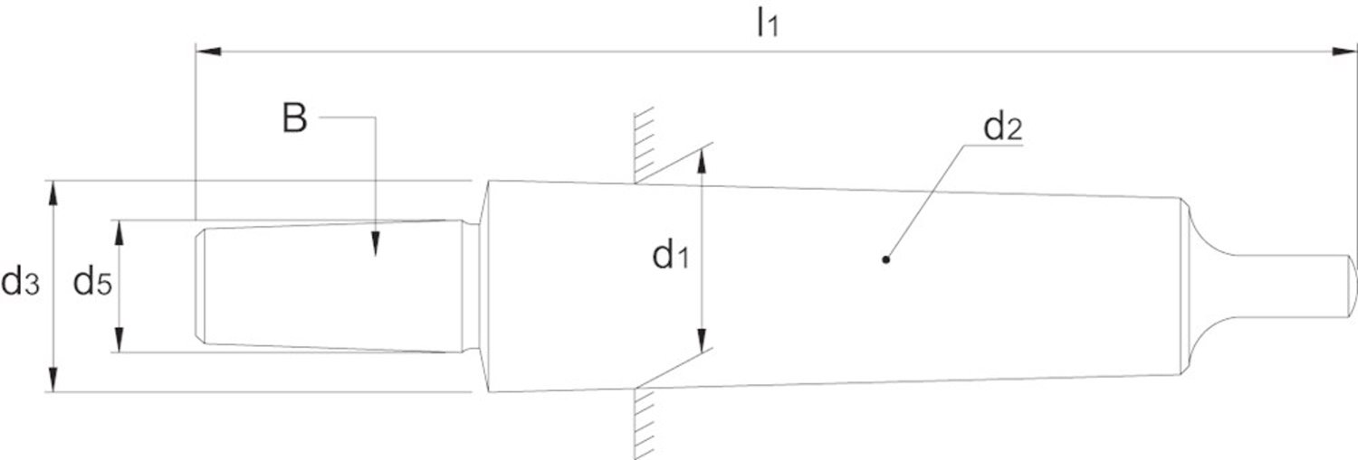 Huvema - ECO PRO Boorhouderstift DIN 238 MK en B-opname DIN 238 - 84.170