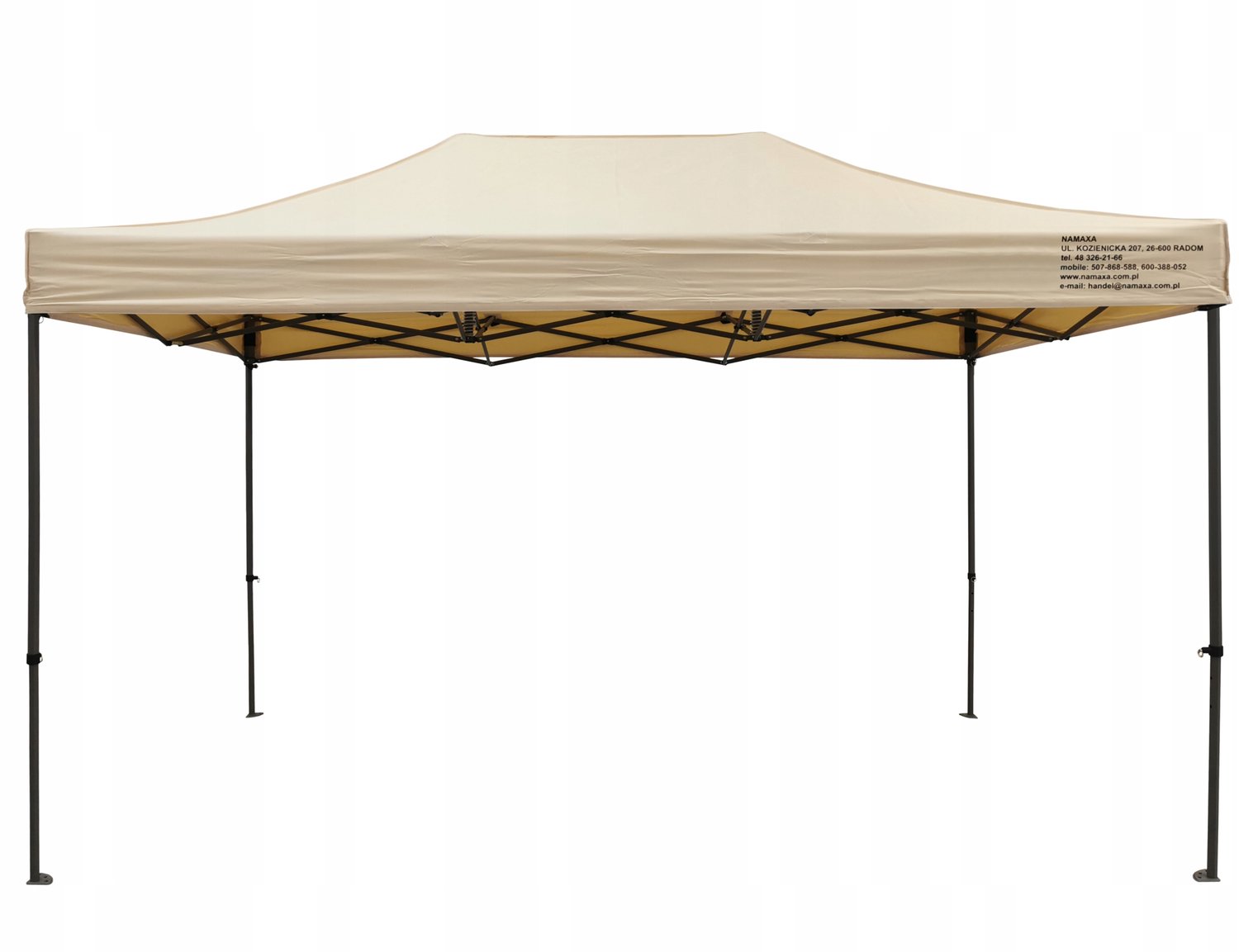 Dak voor Handelstent 3x4,5m Beige - Waterdicht PVC