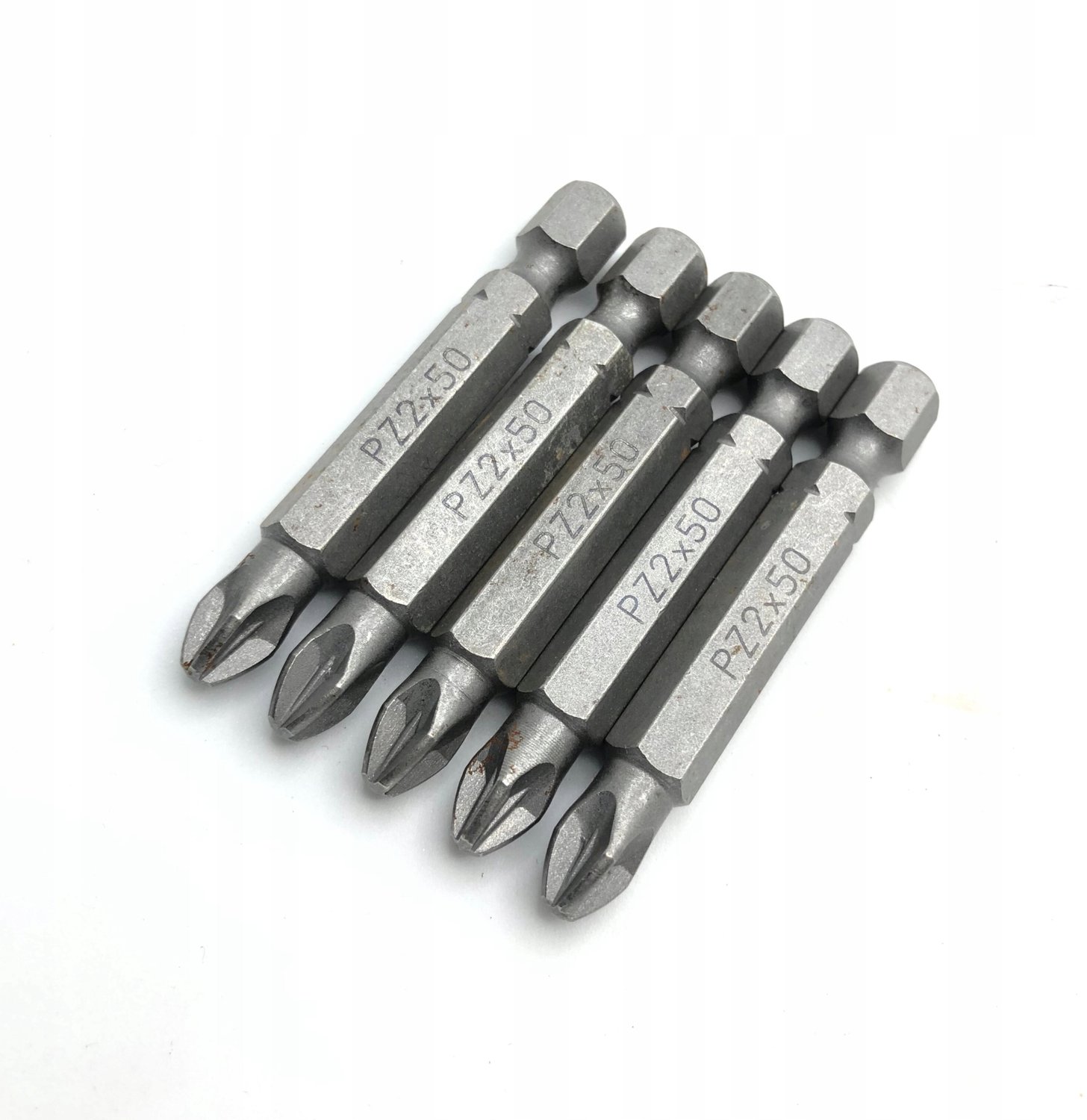 Berner PZ2x50mm Slagmoeren Bits - 5 Stuks - Hoge Kwaliteit
