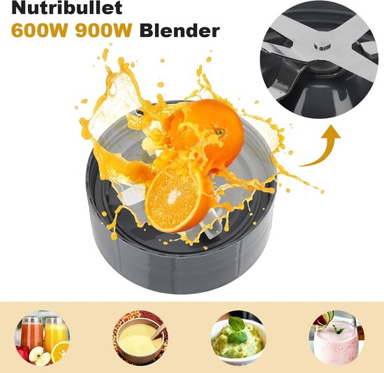 Vervangende Extractor Mes en 24 OZ Blenderbeker voor Nutribullet 600W en 900W - Hoogwaardige Onderdelen voor Optimale Mixprestaties — afbeelding 2