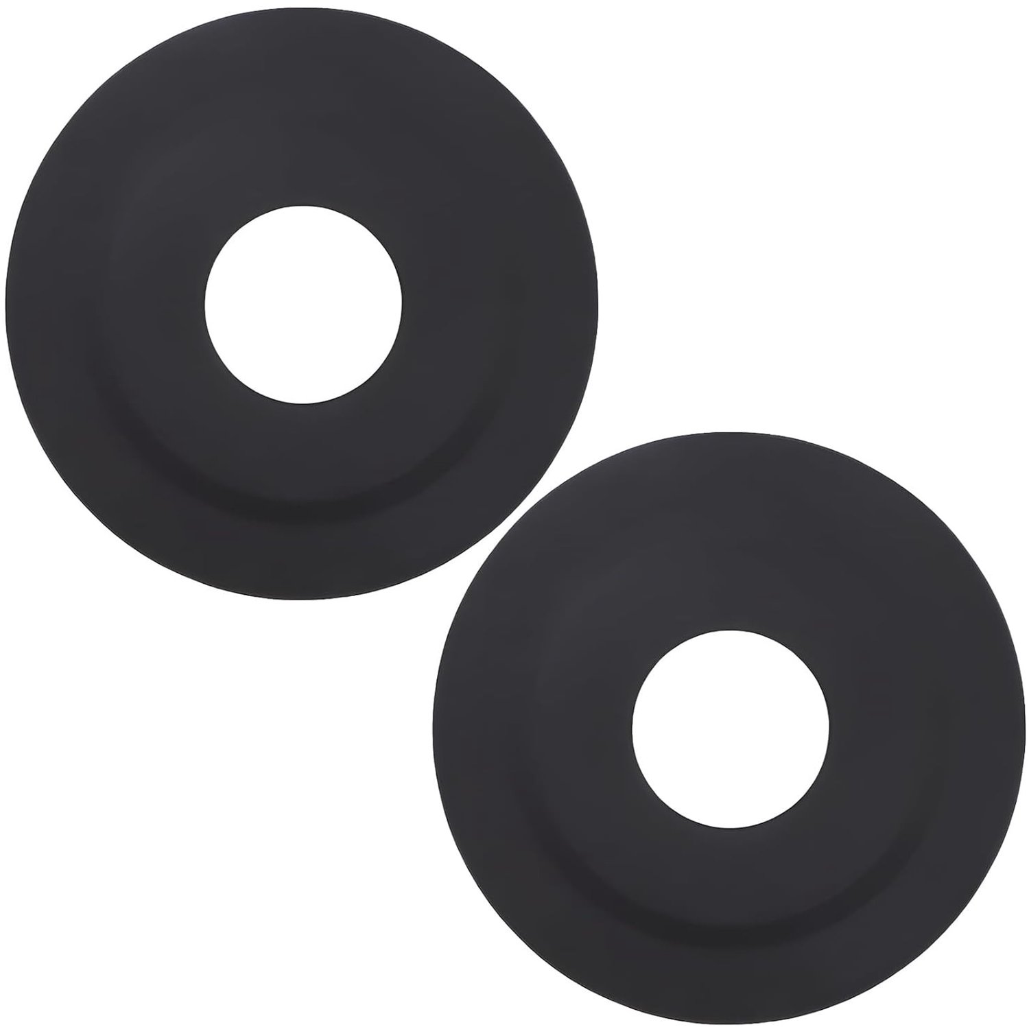 Set van 2 Flush Valve Seals, Waterdichte en Duurzame Rubberen Afsluitringen voor Toiletten, Geschikt voor 45mm en 72mm Afvoer, Ideaal voor Jachtkleppen
