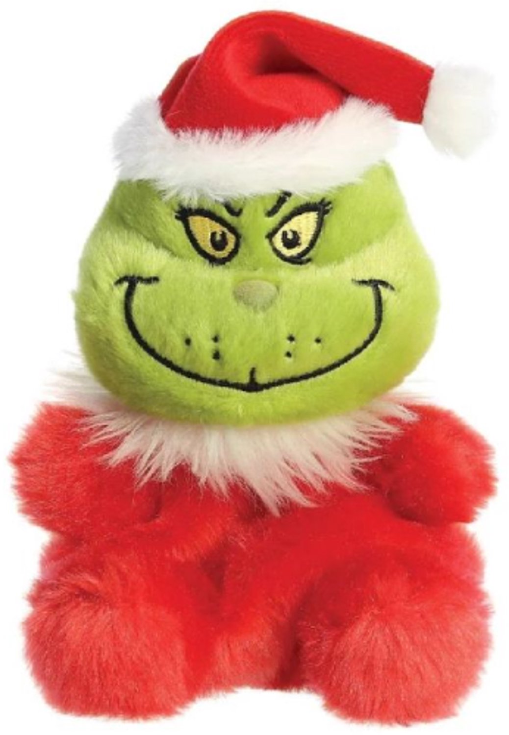 Palm Pals Santa Grinch Pluche Knuffel 15 cm