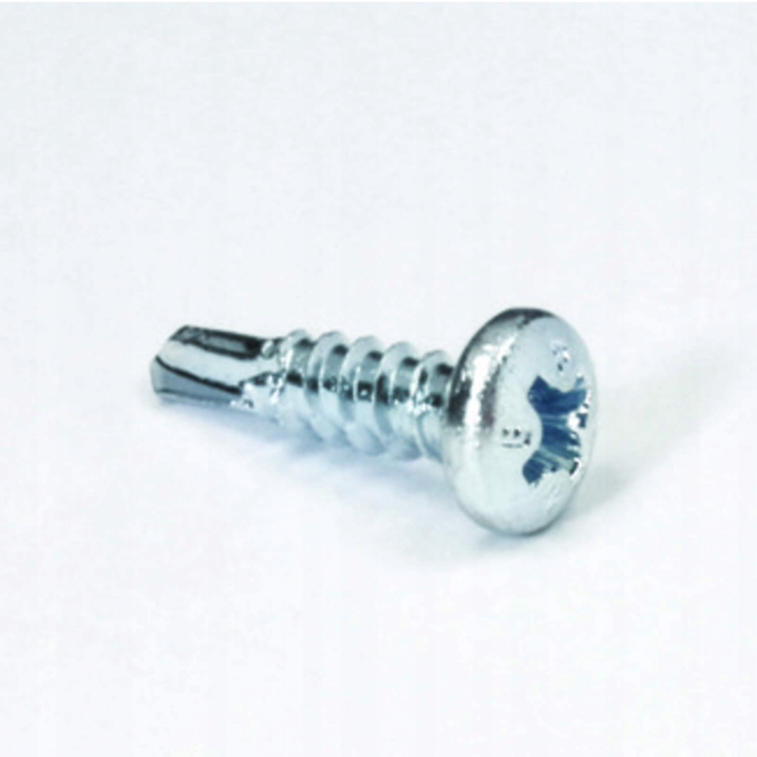 Merkloze Zelfborende Schroeven M8x10mm, Ronde Kop, Staal