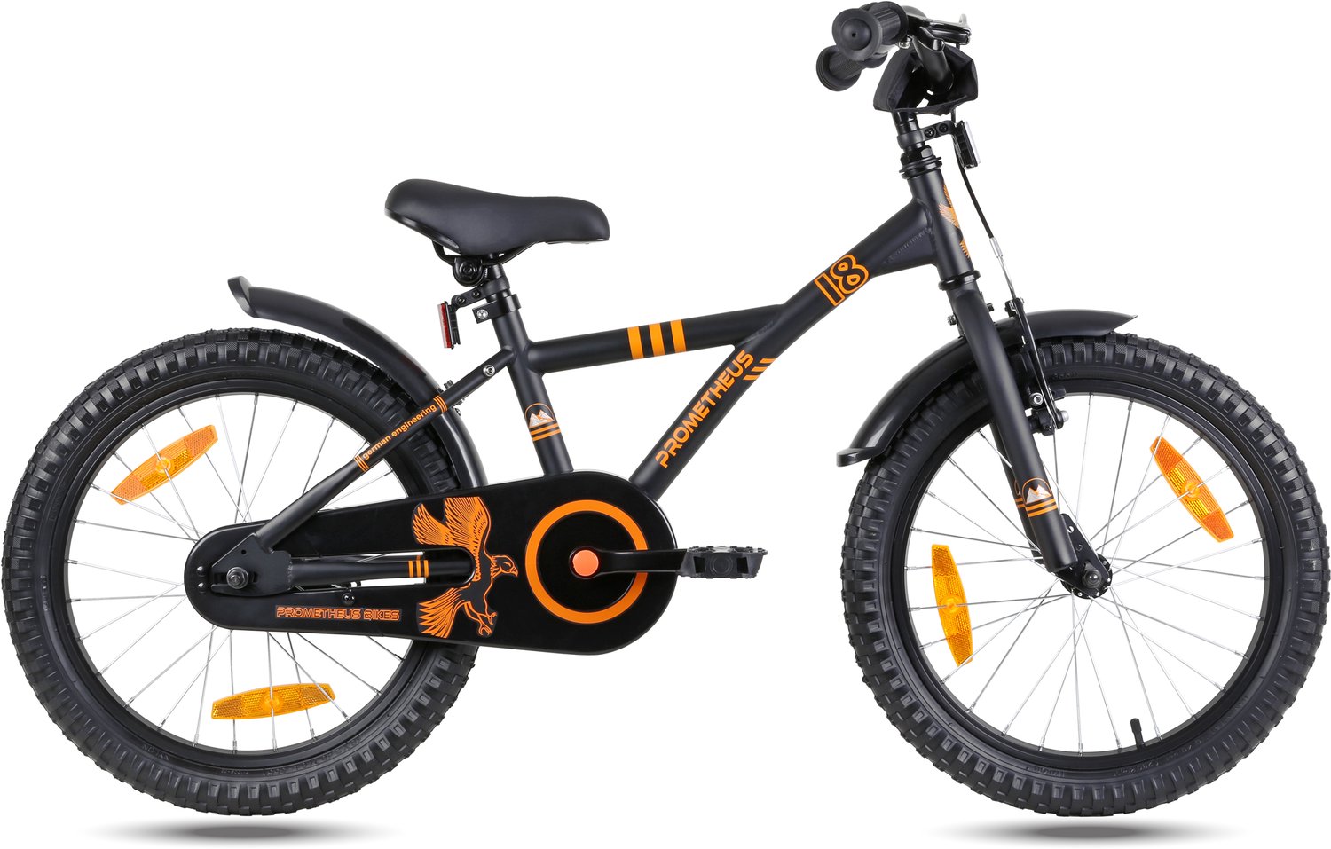Kinderfiets 18 inch - Jongensfiets / Meisjesfiets - Vanaf 5 jaar