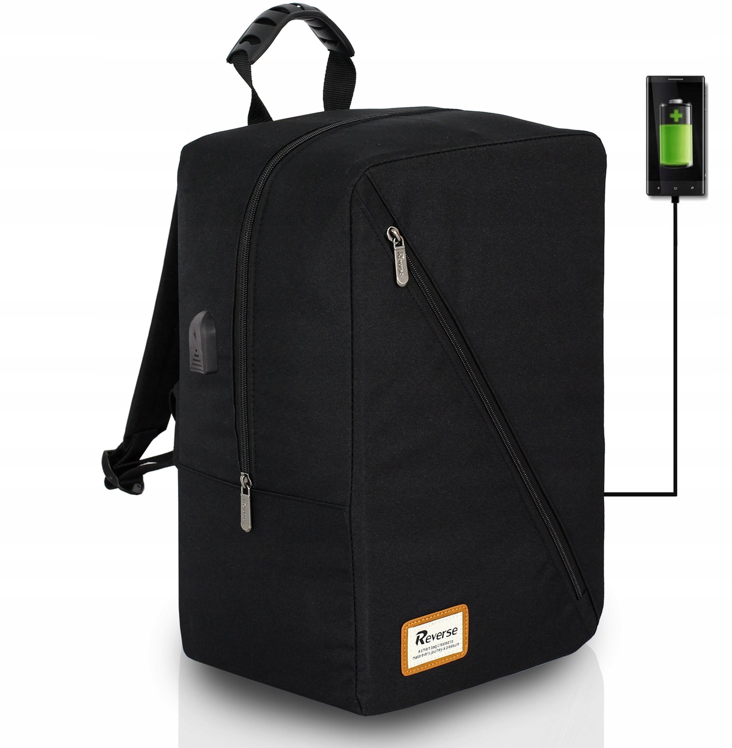 Handbagage Rugzak 40x30x20cm - Perfect voor Ryanair & Wizz Air