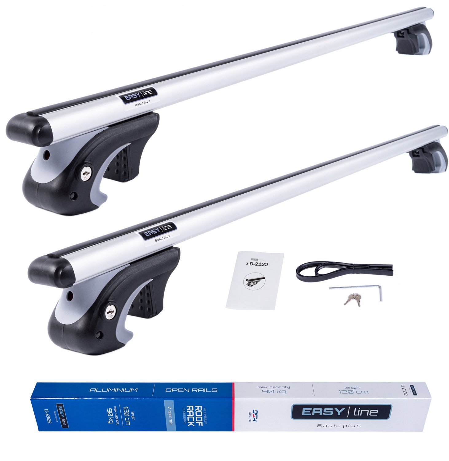 DGH System Dakdragers Alu 120cm Ssangyong Korando SUV (2011-2019)