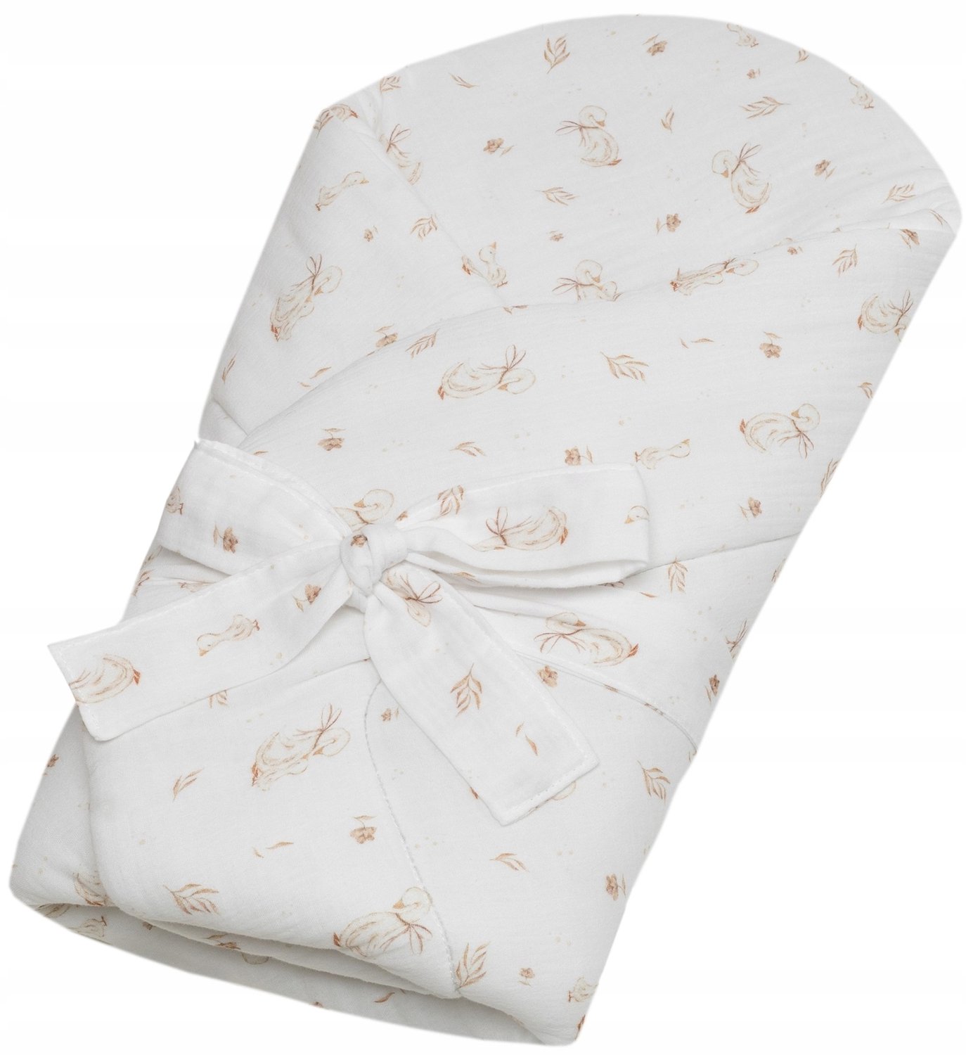 Verstevigd Muslin Baby Nestje, Strikbaar, Merkloos