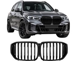 Grill Nieren Hoogglans Zwart Geschikt voor BMW X5 G05 LCI vanaf 2023