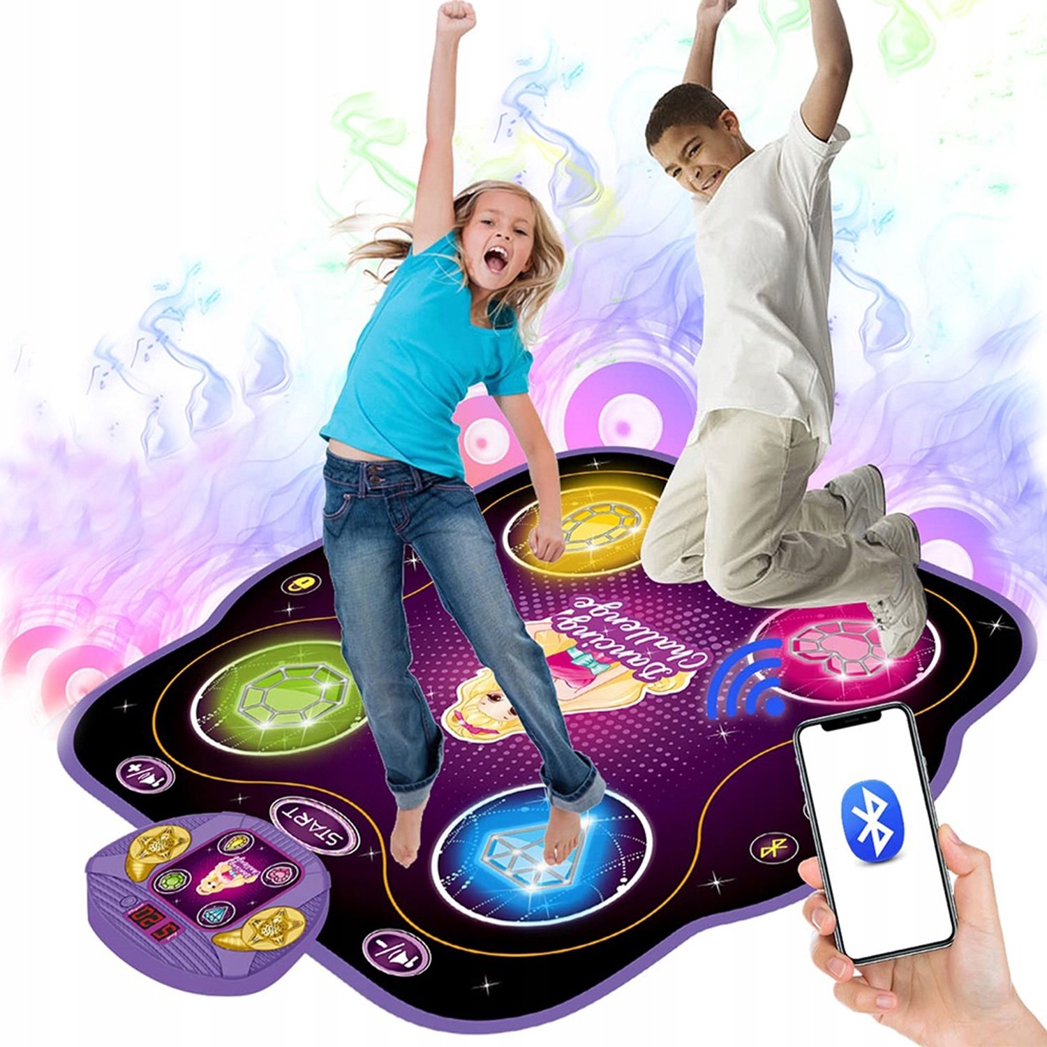 Dansmat met Bluetooth - Muzikaal Dansspel voor Kinderen