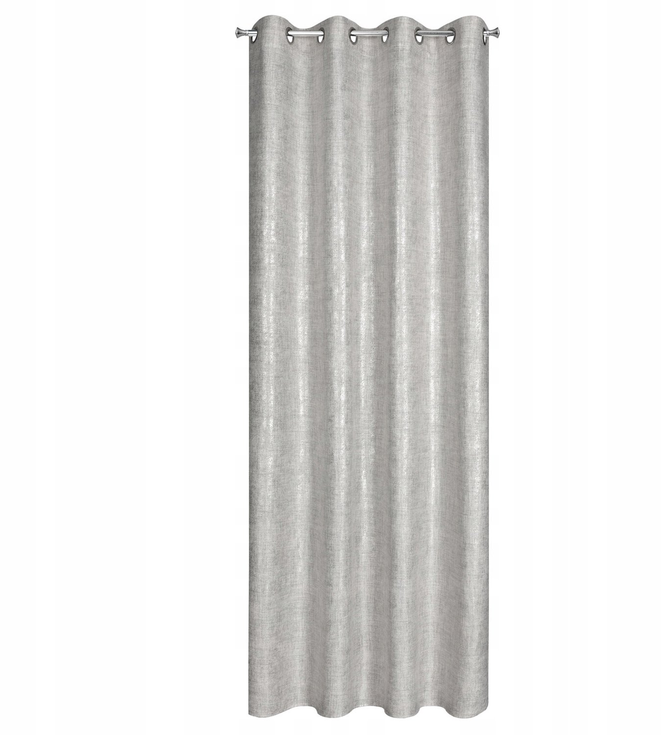 Blanka Gordijn 140x250 Zilver - Stijlvol en Elegant