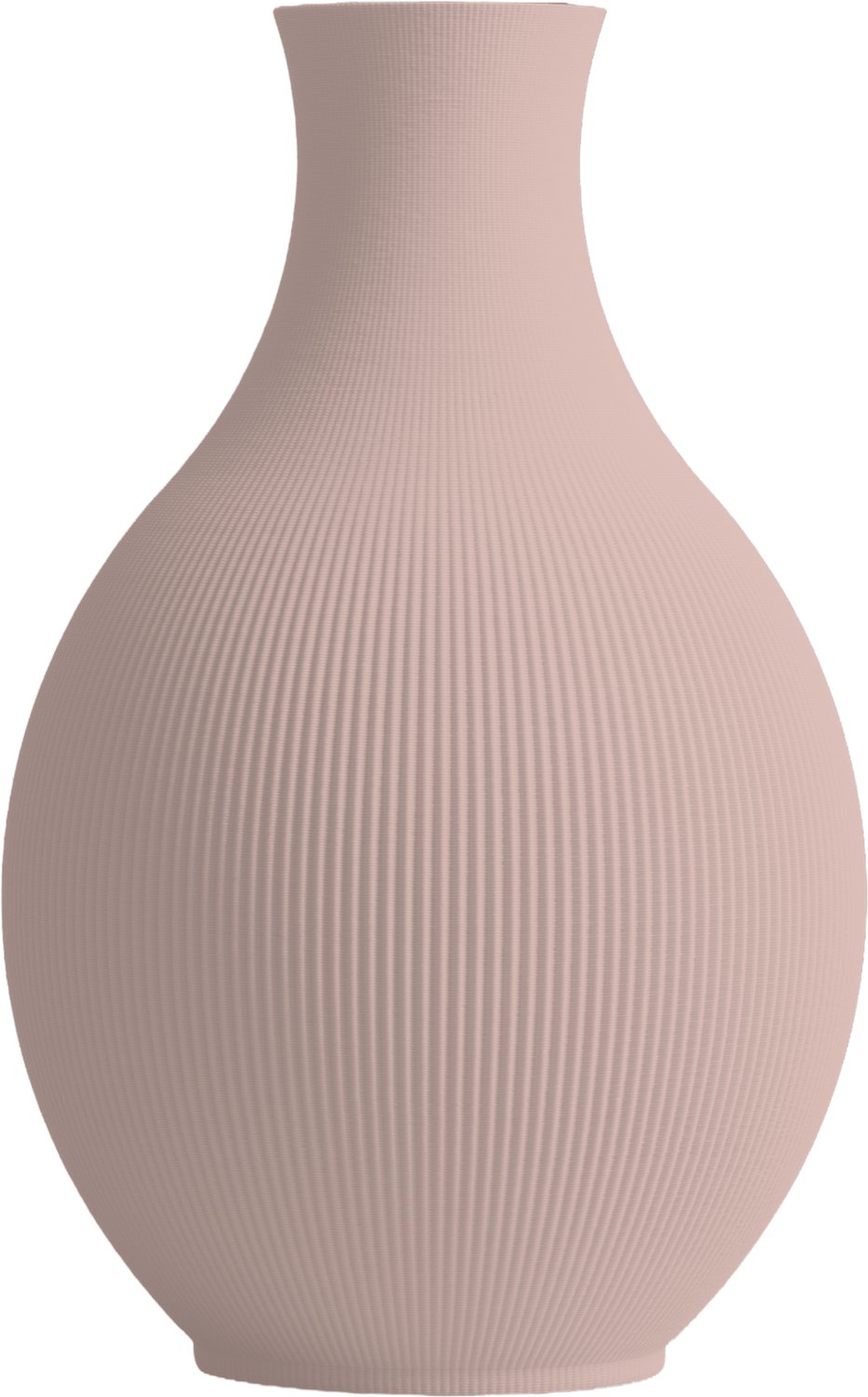 Layvo Lyric Vaas - Bloesem - 20 cm - droogbloemen vaas - minimalistische vaas - gerecycled plastic