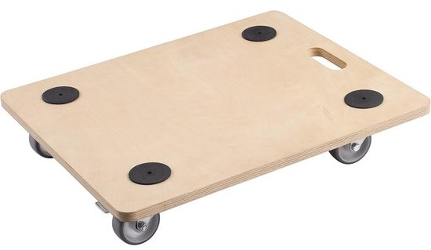 Transportstep - voor meubeltransport - Houten kistroller - 590 x 490 mm