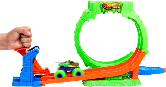 Hot Wheels Monstertrucks Gemuteerde Chaos Loopinguitdaging - Met Slime — afbeelding 5