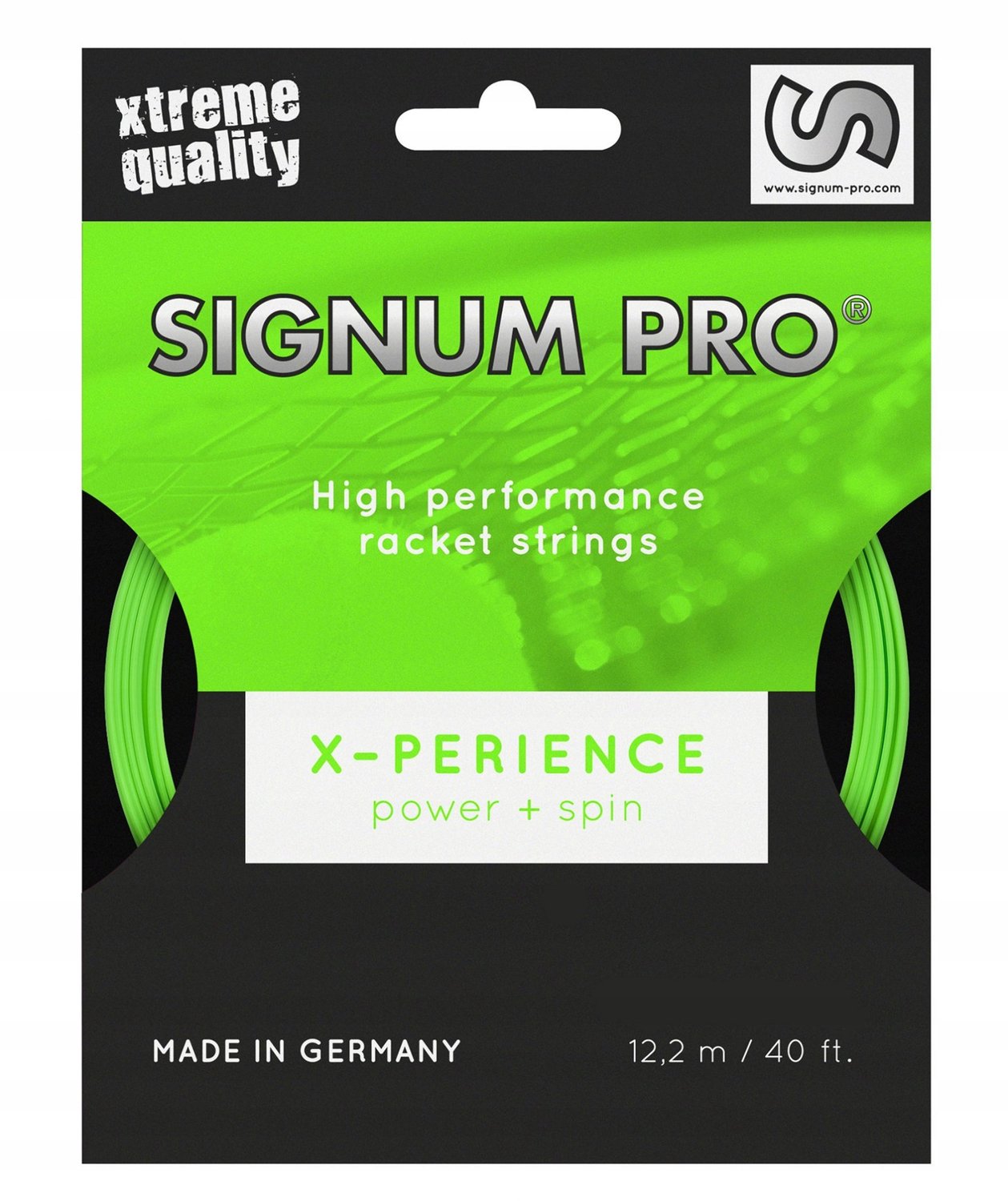 Signum Pro X-Perience Tennis String 1.18mm Groen