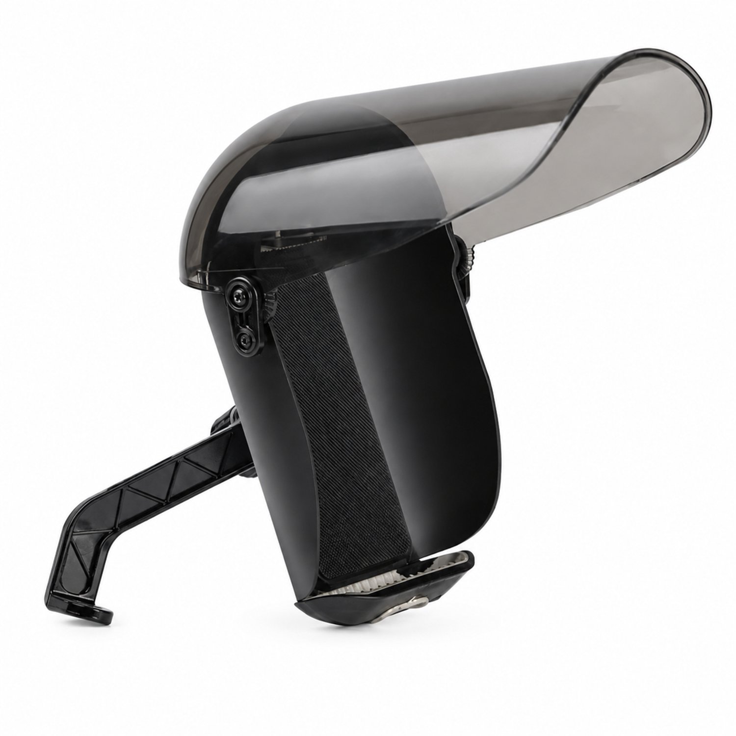 Mobiele telefoonhouder voor de motor - achteruitkijkspiegeluitvoering - verlengd donker vizier - schroefbevestiging - verpakkingsmaat 23 × 16 × 17 cm