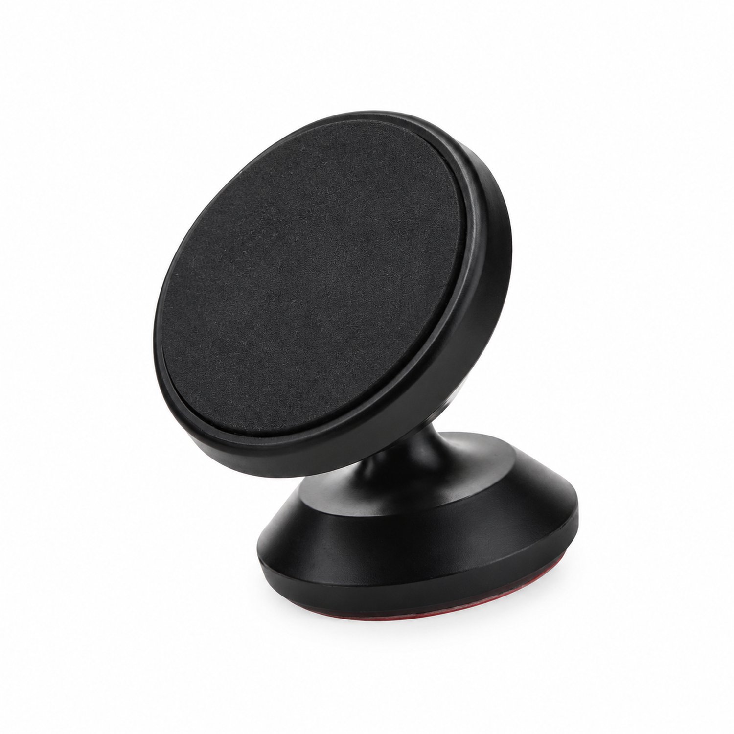 Telefoonhouders auto – magnetische telefoonhouder met zelfklevende voet, kunststof, mat zwart